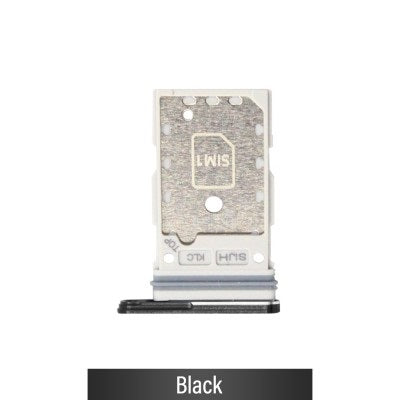 SIM Card Tray for Samsung Galaxy S22 S901B / S22 Plus S906B GH98-47086A (Gold)-Phantom Black SIM Card Tray for Samsung Galaxy S22 S901B / S22 Plus S906B GH98-47086A (Gold)-Phantom Black
